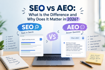 SEO vs AEO: What Is the Difference and Why Does It Matter in 2026