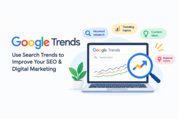 Google Trends tool for SEO, keyword research, and digital marketing.